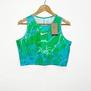 Womens Nike Dri Fit Cropped Tank Top Size XL